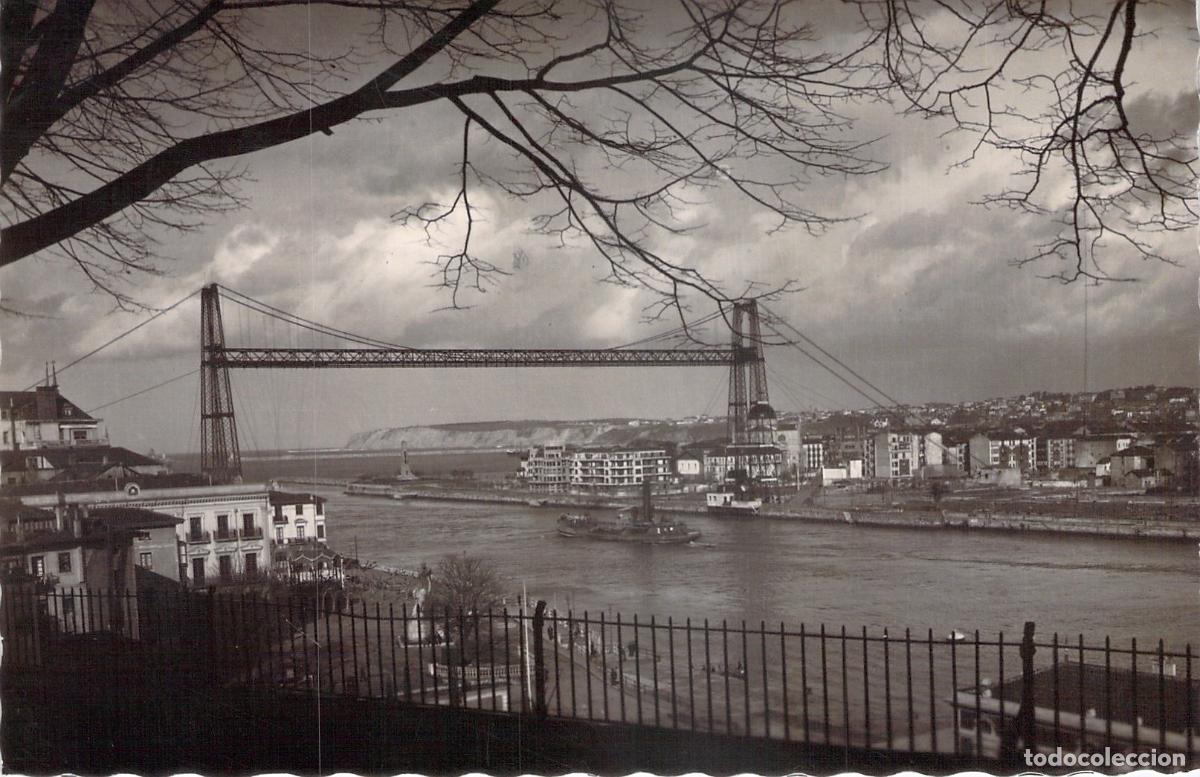 Postales: Postal del Puente de Vizcaya en Portugalete Bilbao