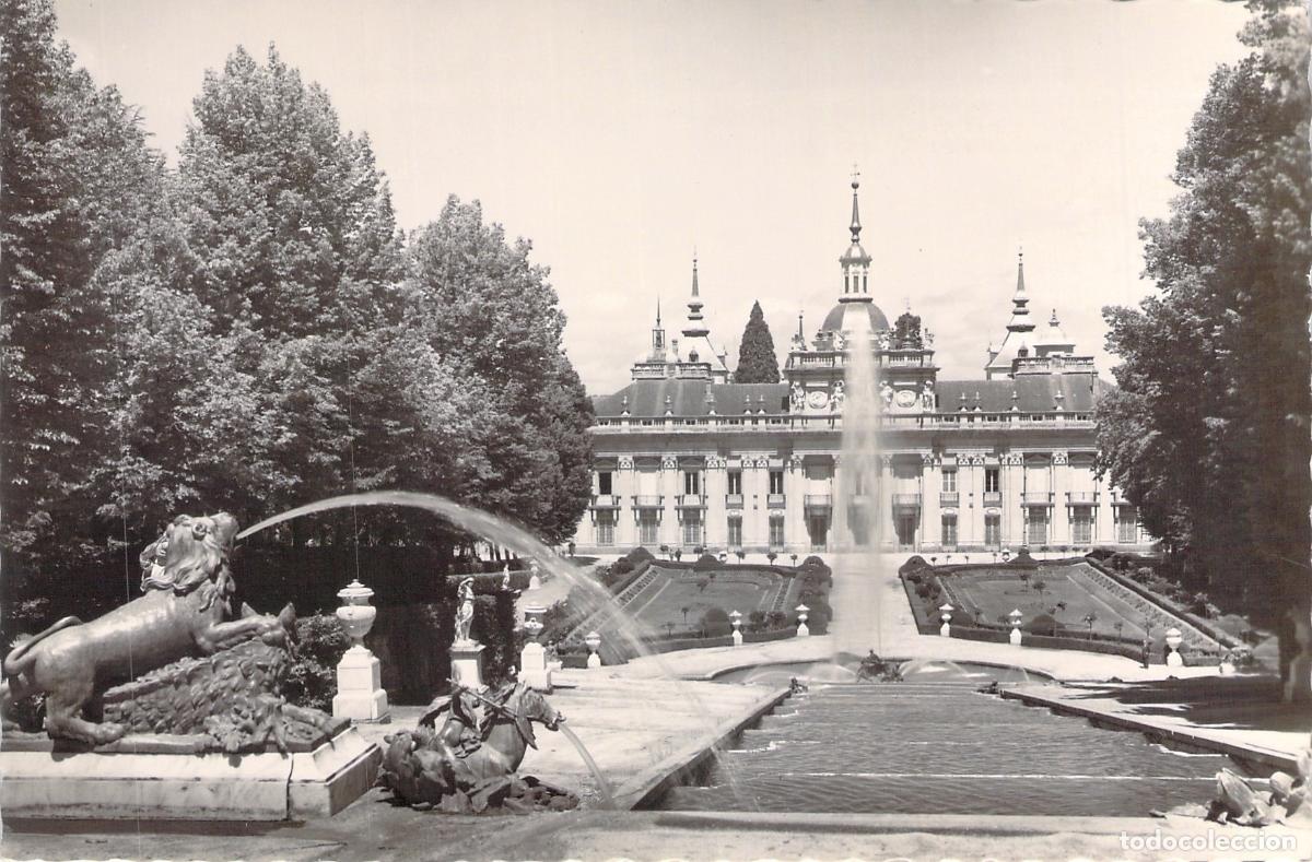 Postales: Postal Palacio de La Granja de San Ildefonso Segovia desde Templete
