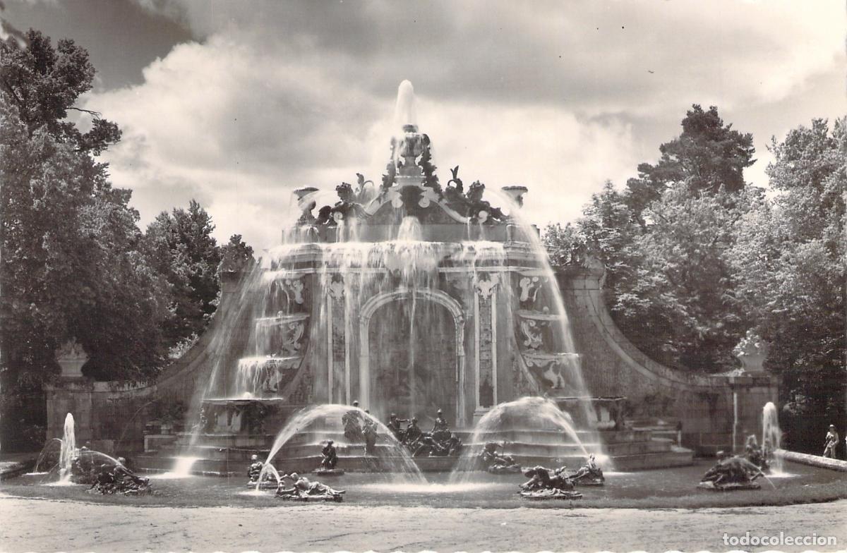 Postales: Postal Fuente de los Ba&ntilde;os de Diana, La Granja de San Ildefonso