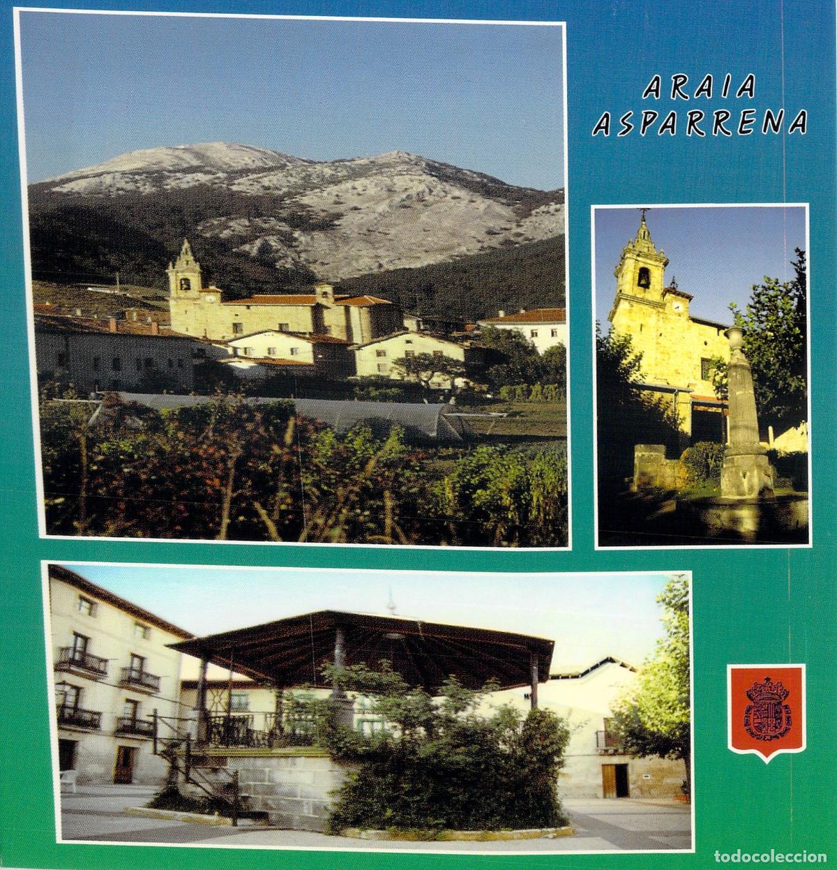 Postales: Postal de Araia Asparrena, &Aacute;lava - Vistas del Pueblo y su Entorno