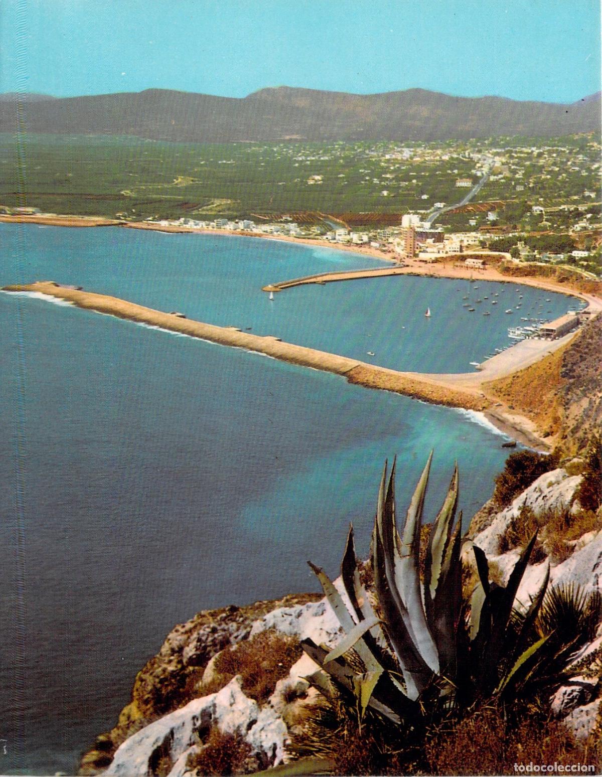 Postales: Postal Vista General del Puerto de J&aacute;vea Alicante