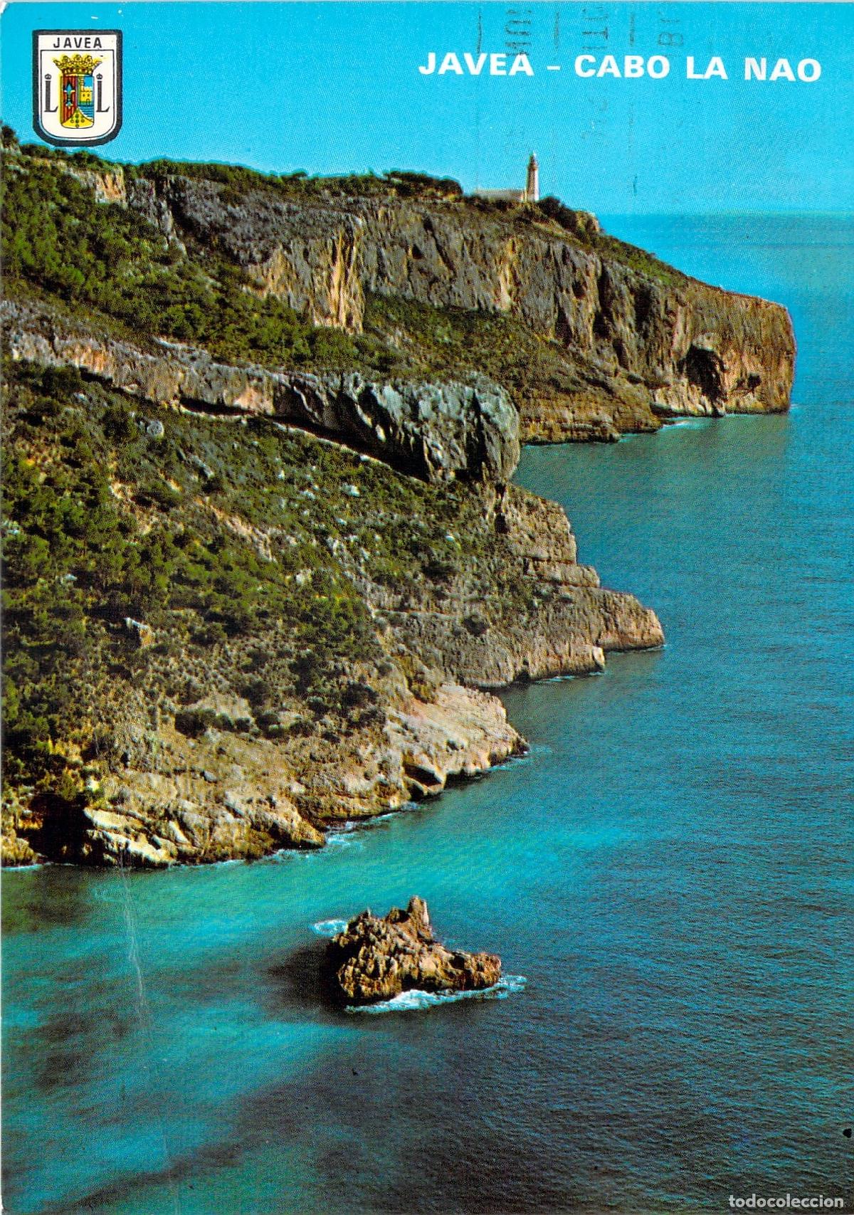 Postales: Postal de Javea Vista desde el Cabo de La Nao en Alicante