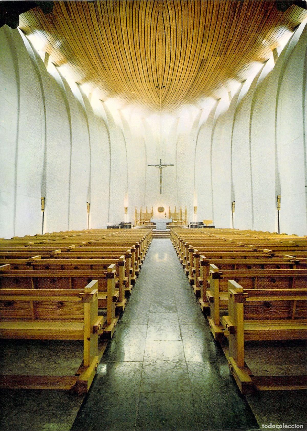 Postales: Postal Interior de la Iglesia de Santa Mar&iacute;a de Loreto, J&aacute;vea