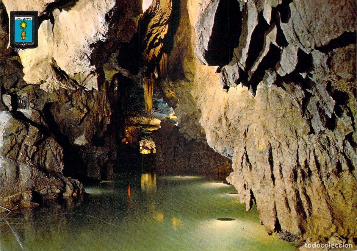 Postales: Postal de la Gruta de San Jos&eacute; en Vall de Ux&oacute;