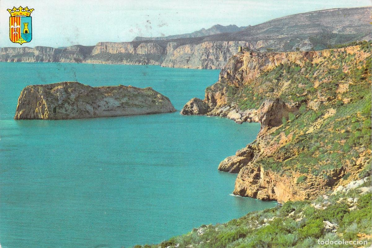Postales: Postal de la Isla del Descubridor en J&aacute;vea, Alicante
