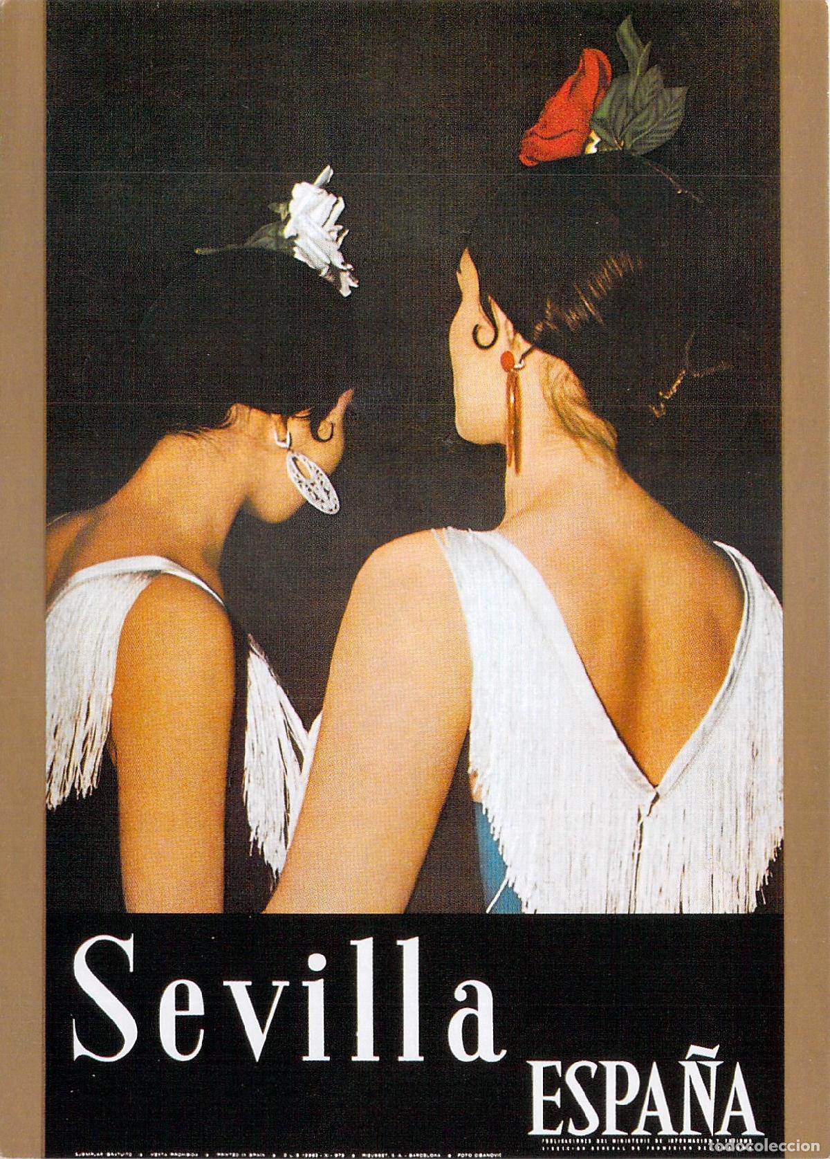 Postales: Postal de Sevilla Espa&ntilde;a Cartel Tur&iacute;stico Editorial Fenicia