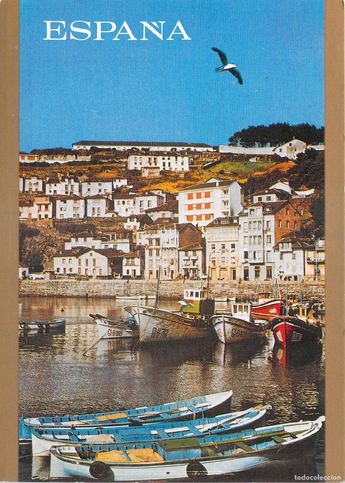 Postales: Postal de Espa&ntilde;a: Puerto Pesquero de Guip&uacute;zcoa, Carteles Tur&iacute;sticos