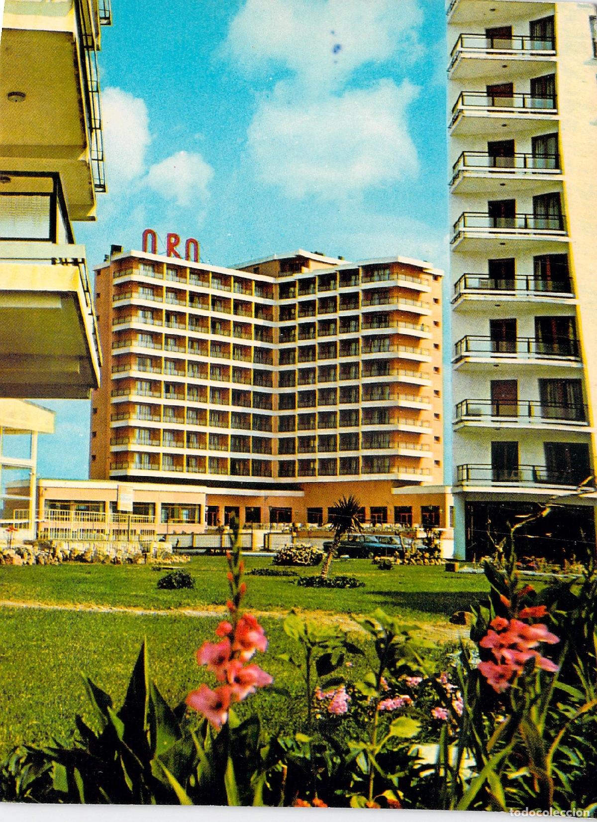 Postales: Postal del Hotel Oro en Torremolinos, Costa del Sol