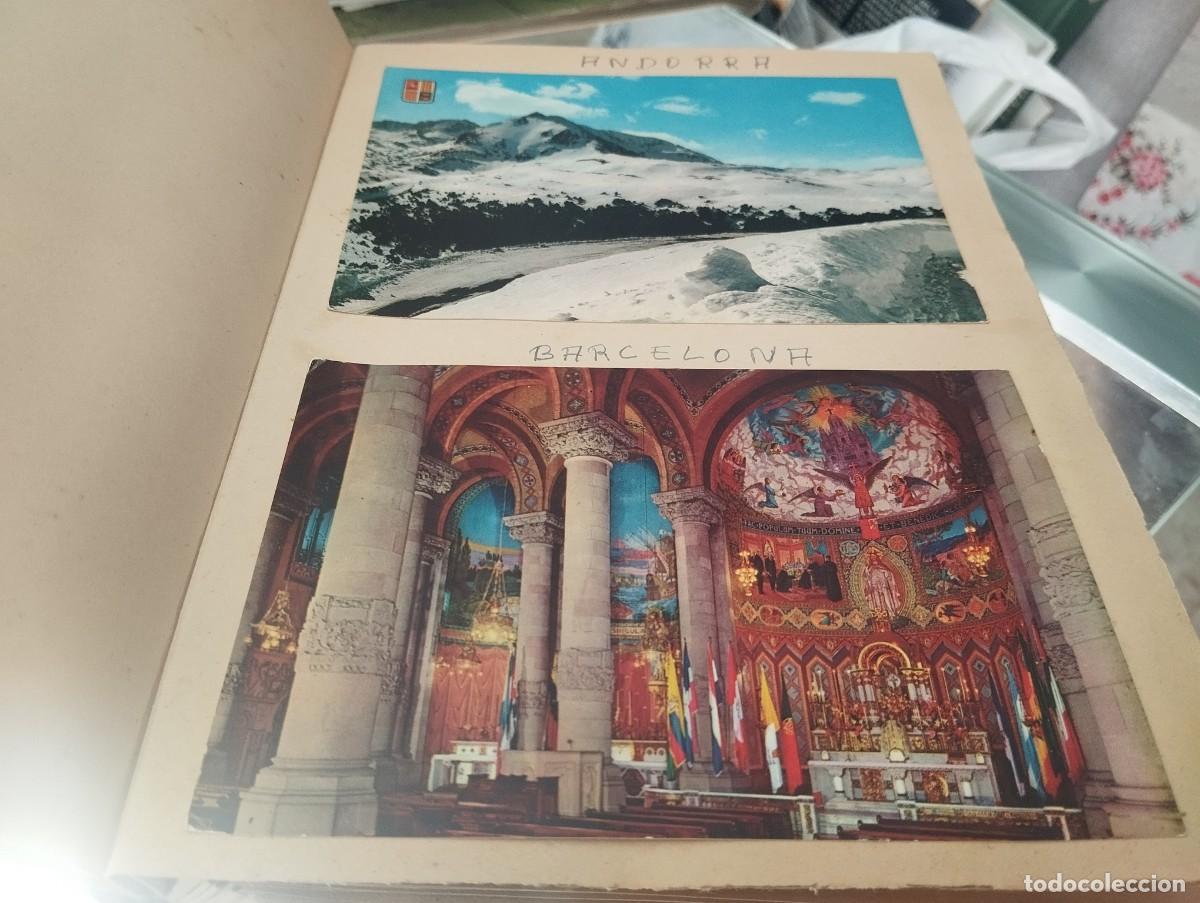 Postales: ALBUM CON POSTALES PEGADAS ALGUNAS MUY ANTIGUAS NO ENTIENDO DEL TEMA MIRAR FOTOS