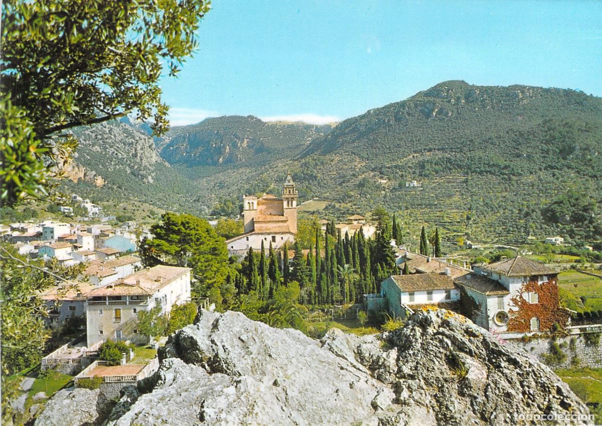 Postales: Postal de Valldemossa Vista Parcial de la Sierra de Mallorca
