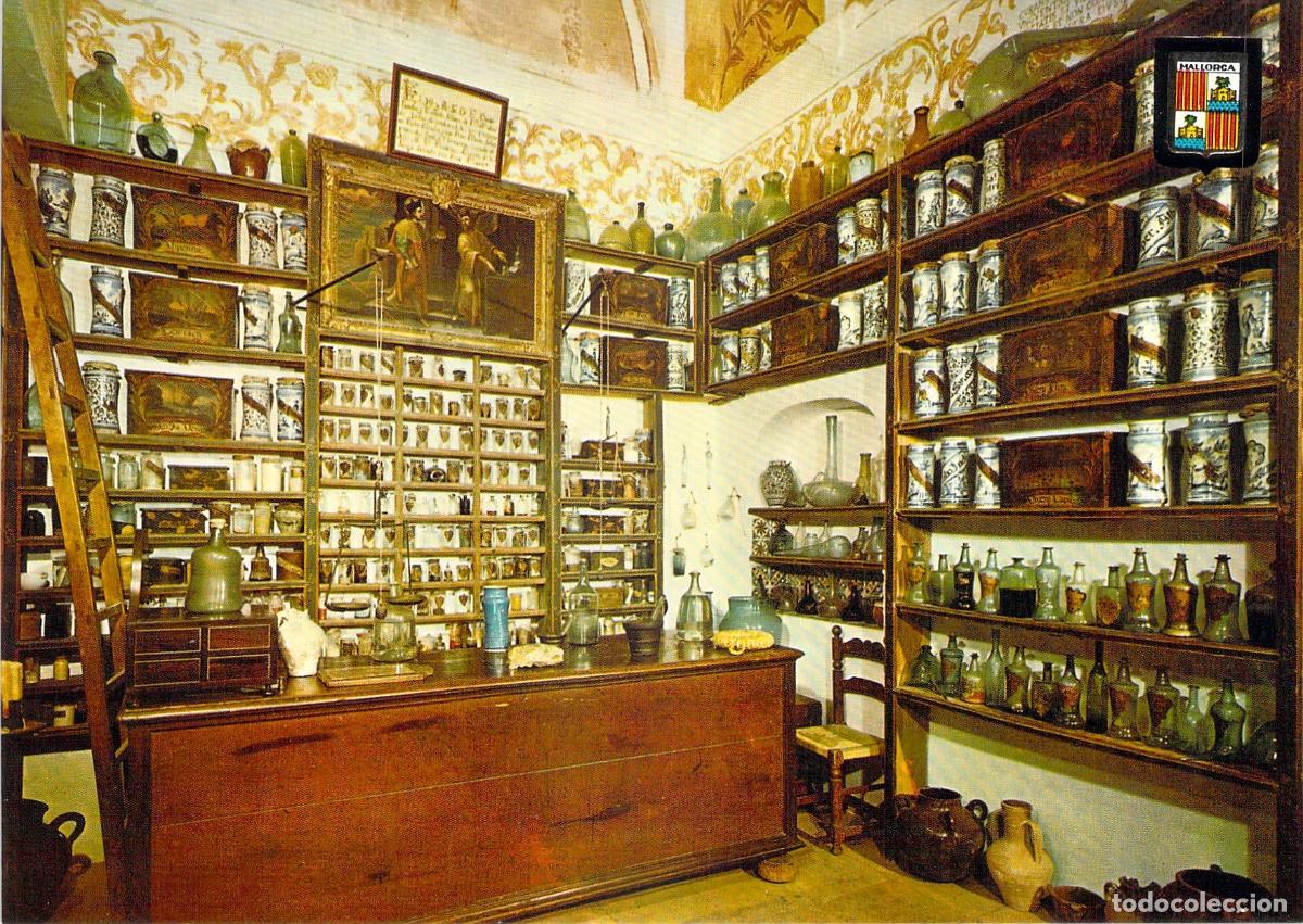 Postales: Postal Mallorca Valldemossa Antigua Farmacia
