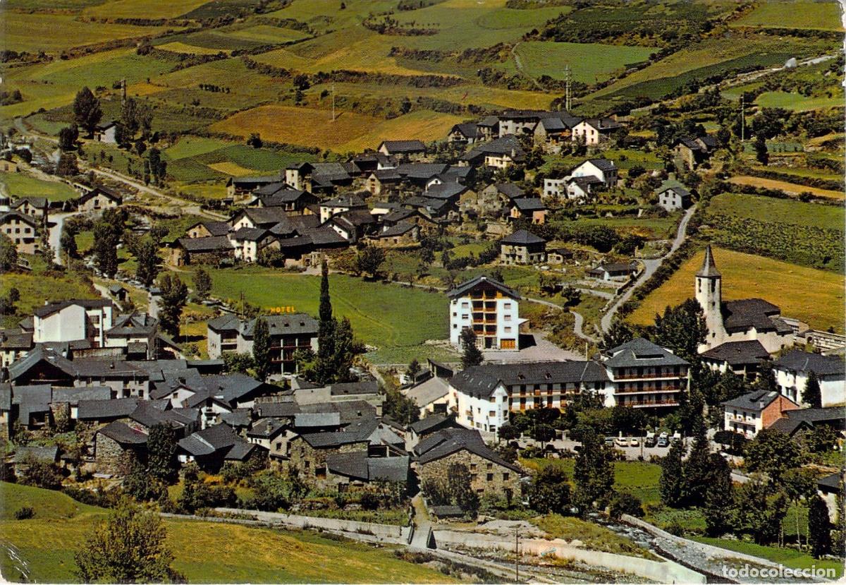 Postales: Postal de la Vista A&eacute;rea de Espot en el Pirineo Catal&aacute;n
