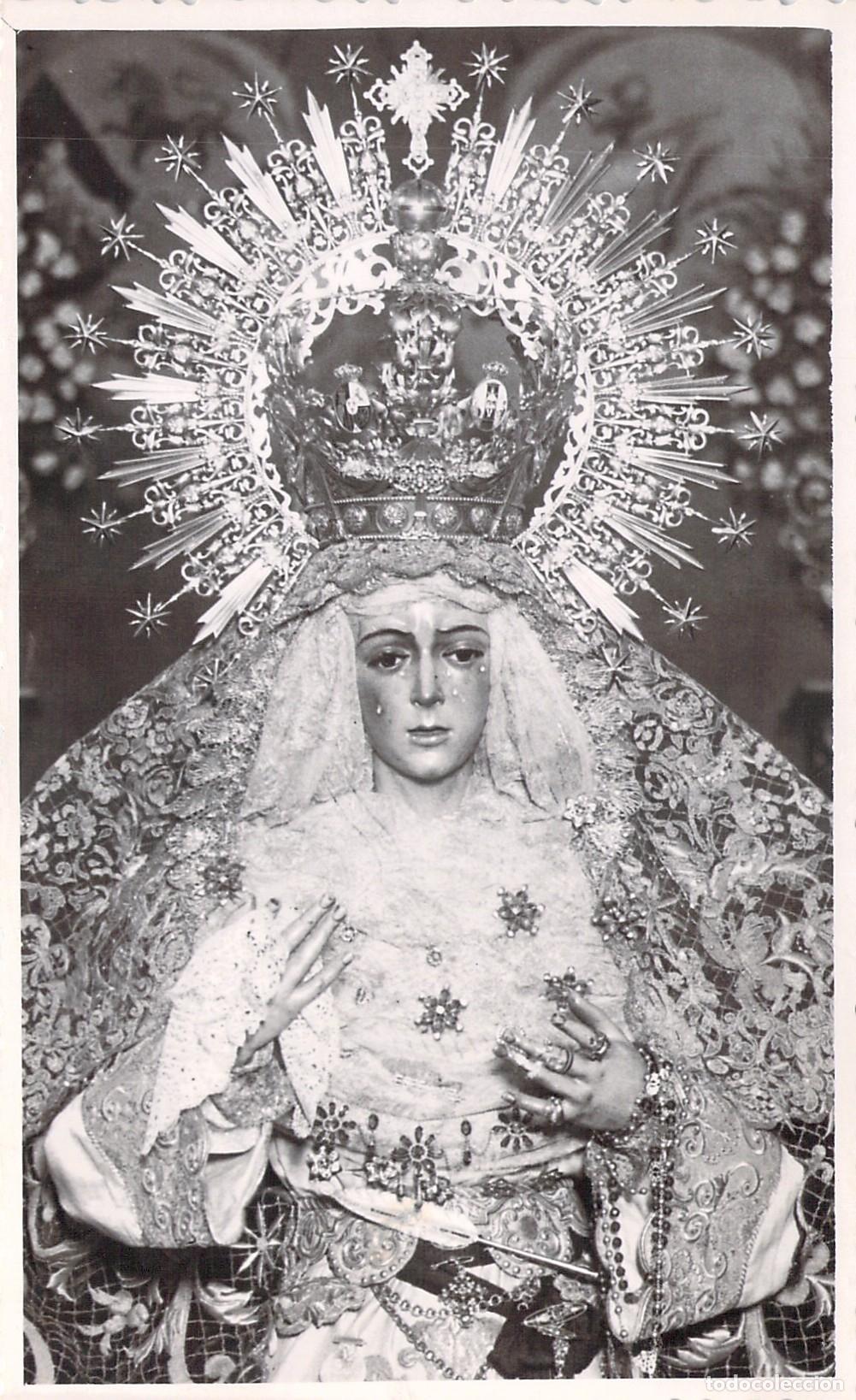 Postales: Postal Religiosa de la Virgen de la Esperanza en Sevilla