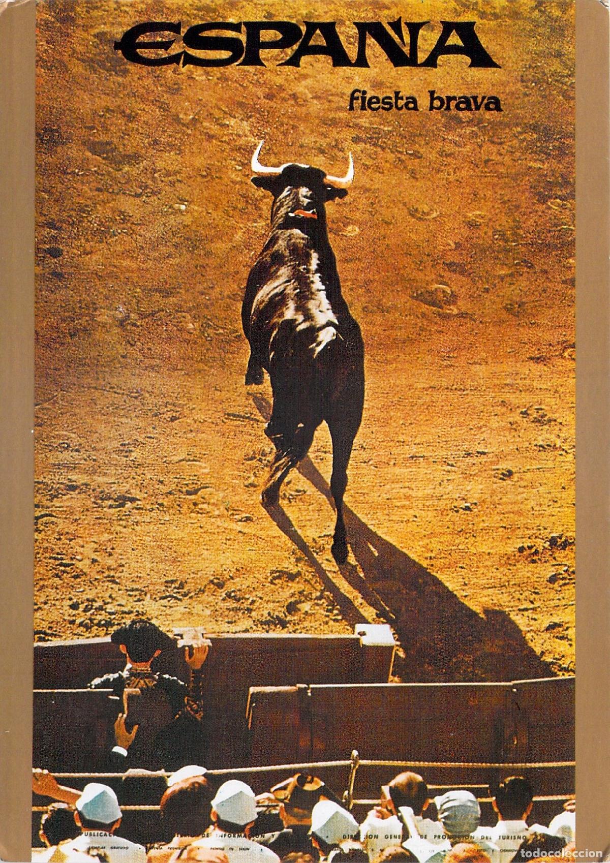 Postales: Postal Espa&ntilde;a Fiesta Brava Cartel Tur&iacute;stico Toros
