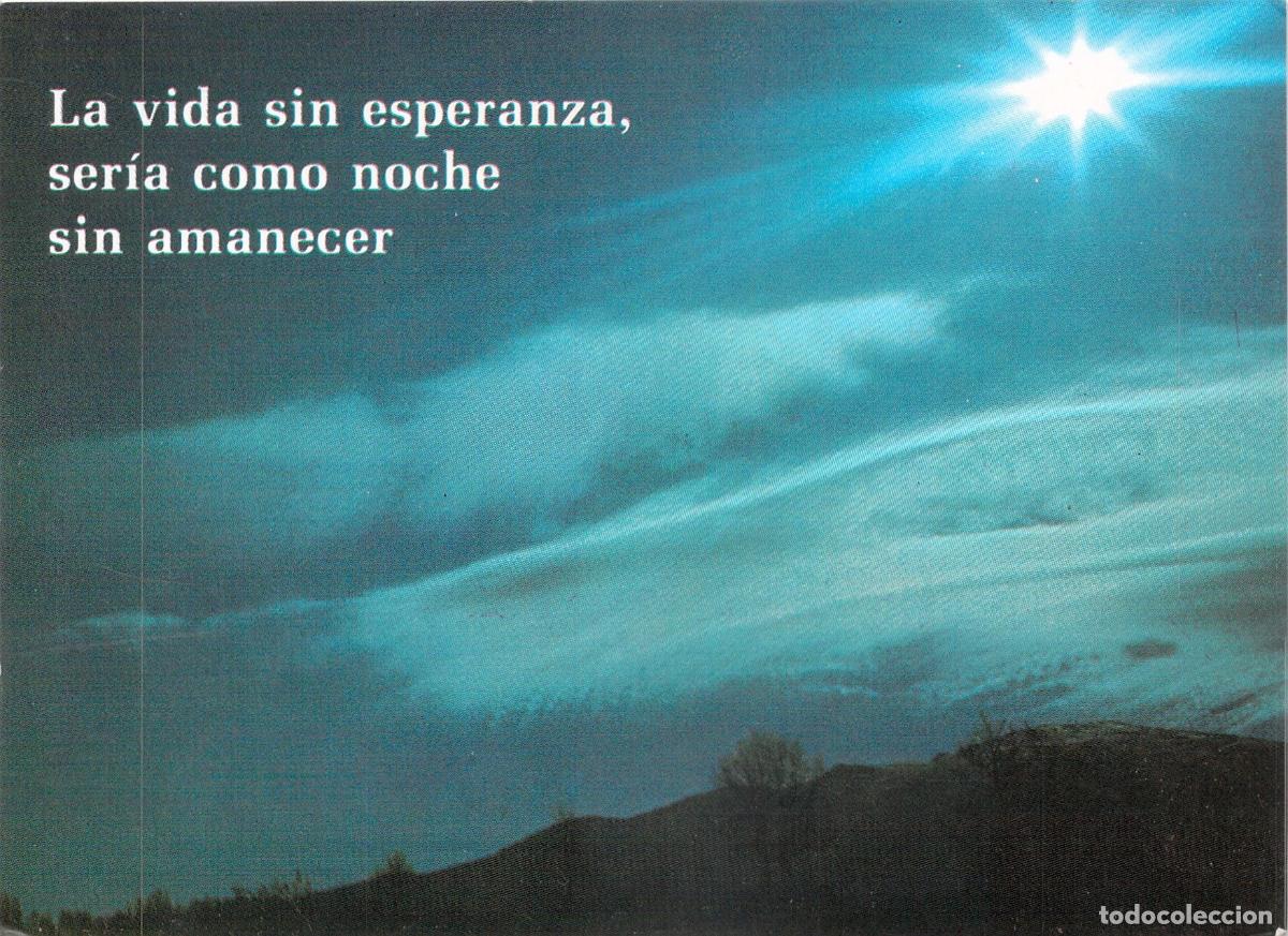 Postales: Postal con Frase Motivacional sobre la Esperanza y el Amanecer