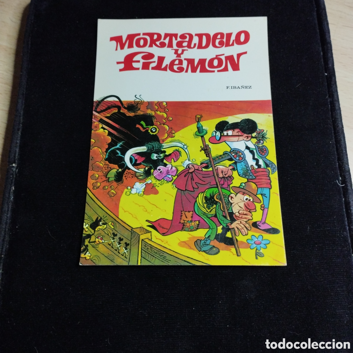 Postales: Postal Mortadelo y Filem&oacute;n. Francisco Ib&aacute;&ntilde;ez 1976. Bruguera. Romagosa.