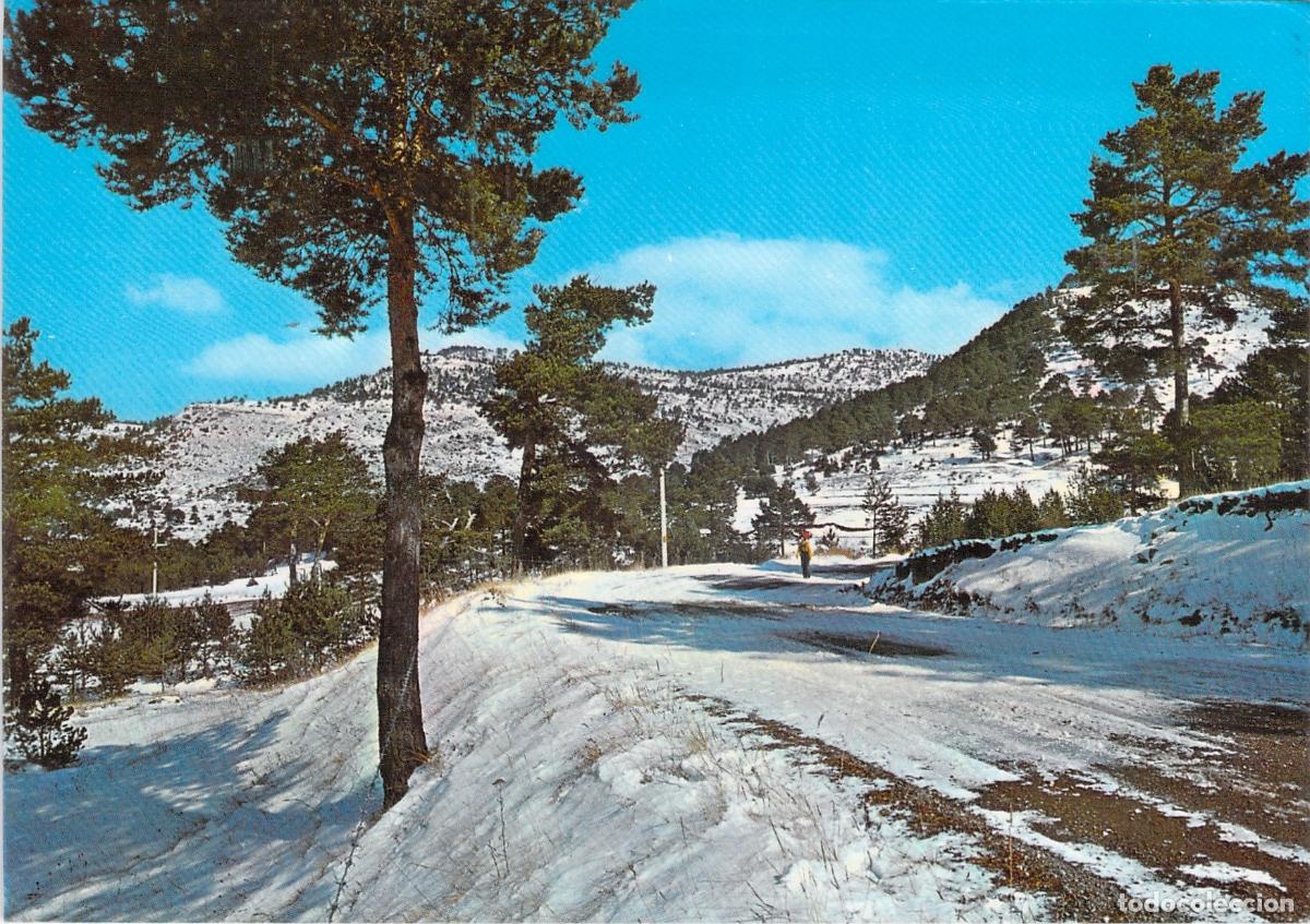 Postales: Postal de la Virgen de la Vega en Teruel, Paisaje Nevado