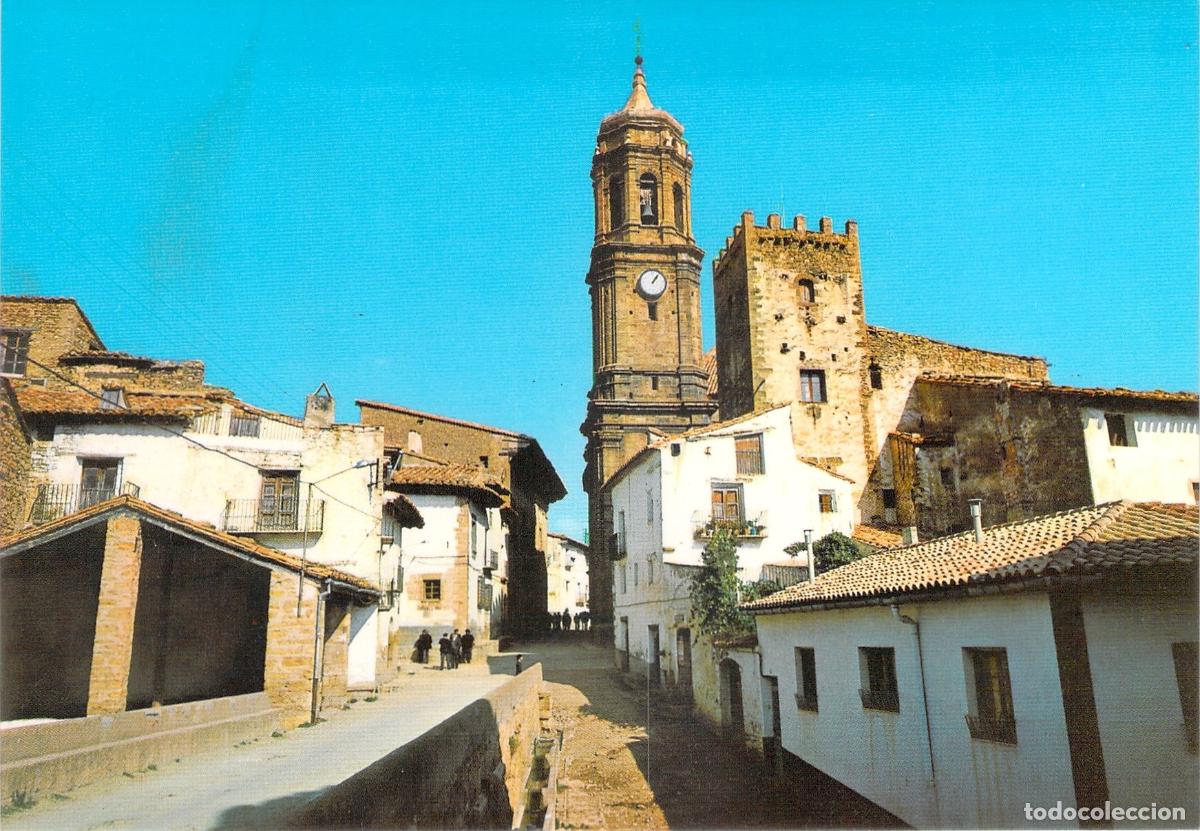 Postales: Postal de La Iglesuela del Cid, Teruel - Vista Parcial