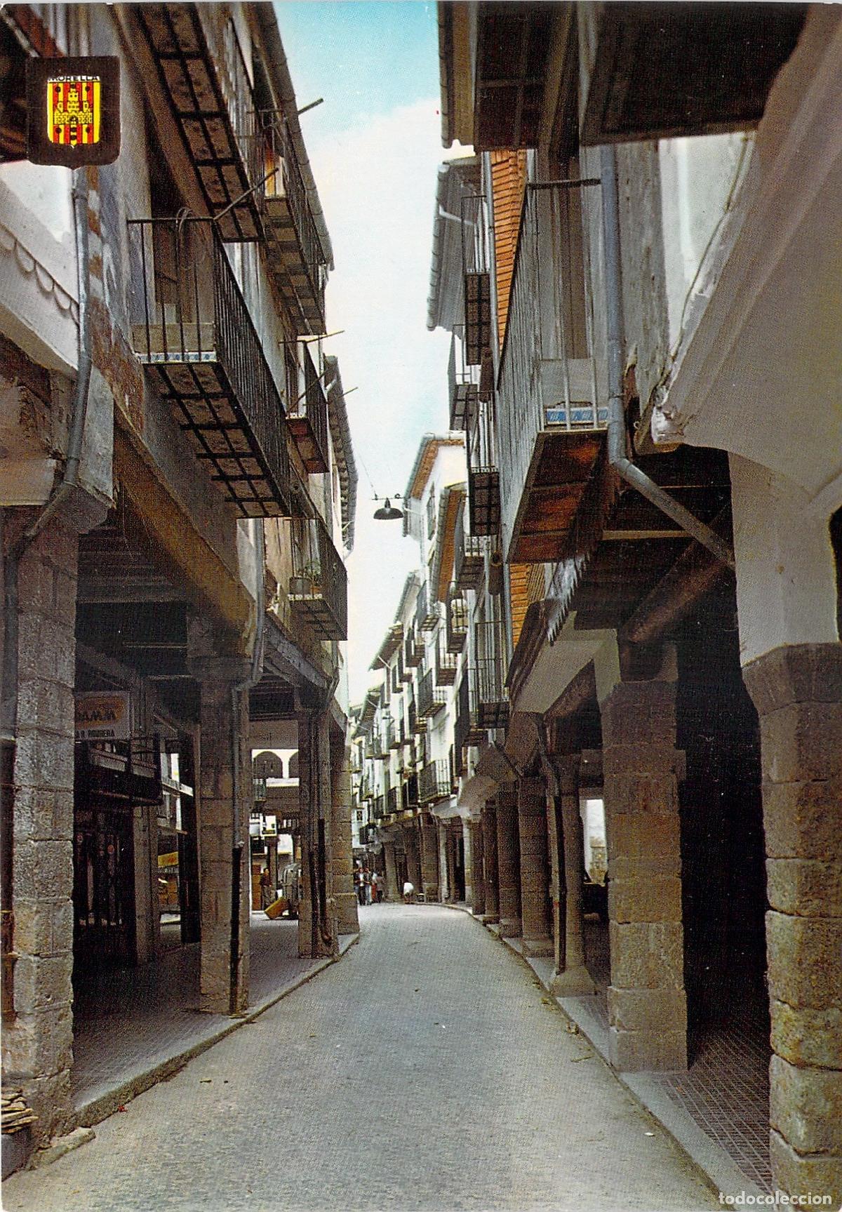 Postales: Postal de la Calle Don Blasco de Alag&oacute;n en Morella, Castell&oacute;n