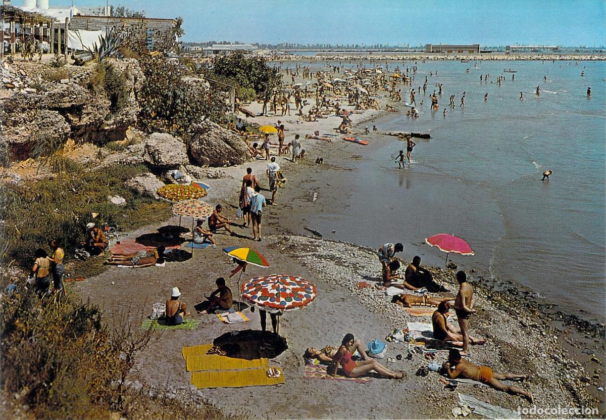Postales: Postal de San Carlos de la R&aacute;pita, Playa Hortets, Tarragona