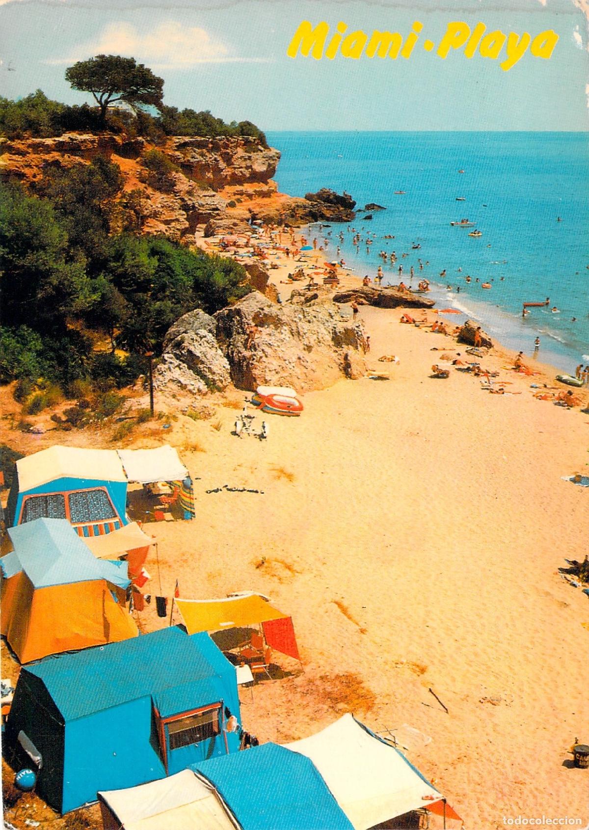 Postales: Postal Miami Playa Montroig Costa Dorada Tarragona Vista Playa