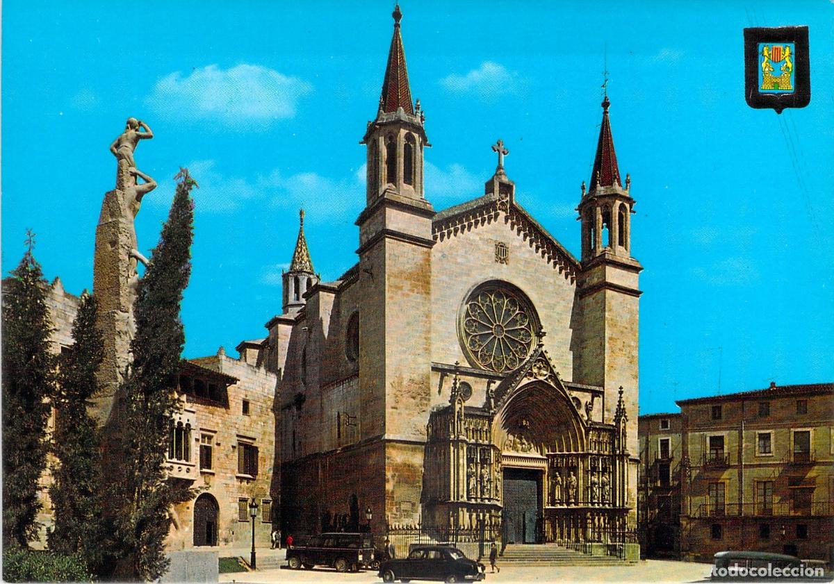Postales: Postal de la Bas&iacute;lica de Santa Mar&iacute;a, Vilafranca del Pened&egrave;s