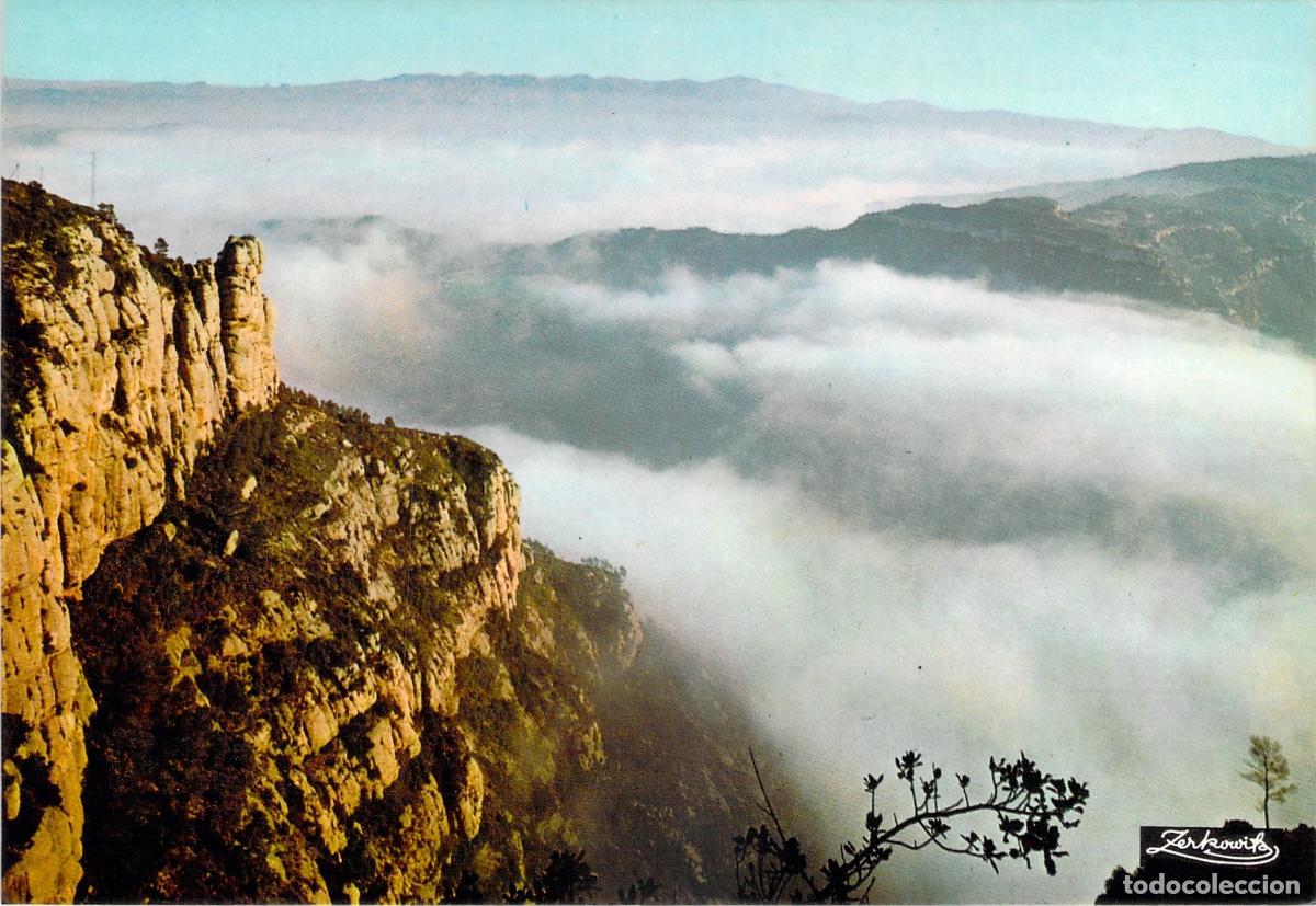 Postales: Postal de Montserrat, Boira Baixa, Paisaje de Monta&ntilde;a