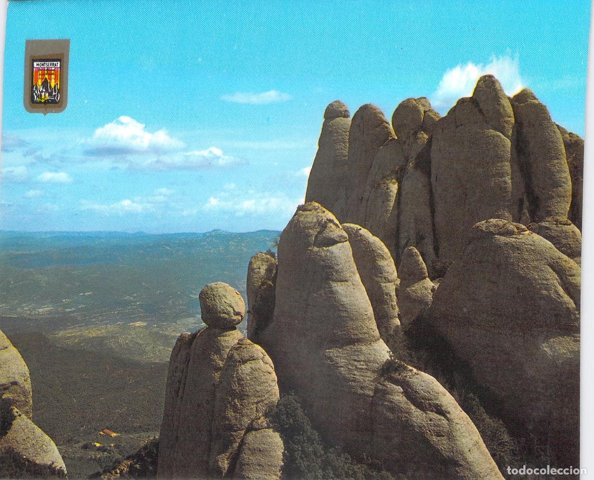 Postales: Postal de Montserrat, Coll d'Agulles, Catalu&ntilde;a