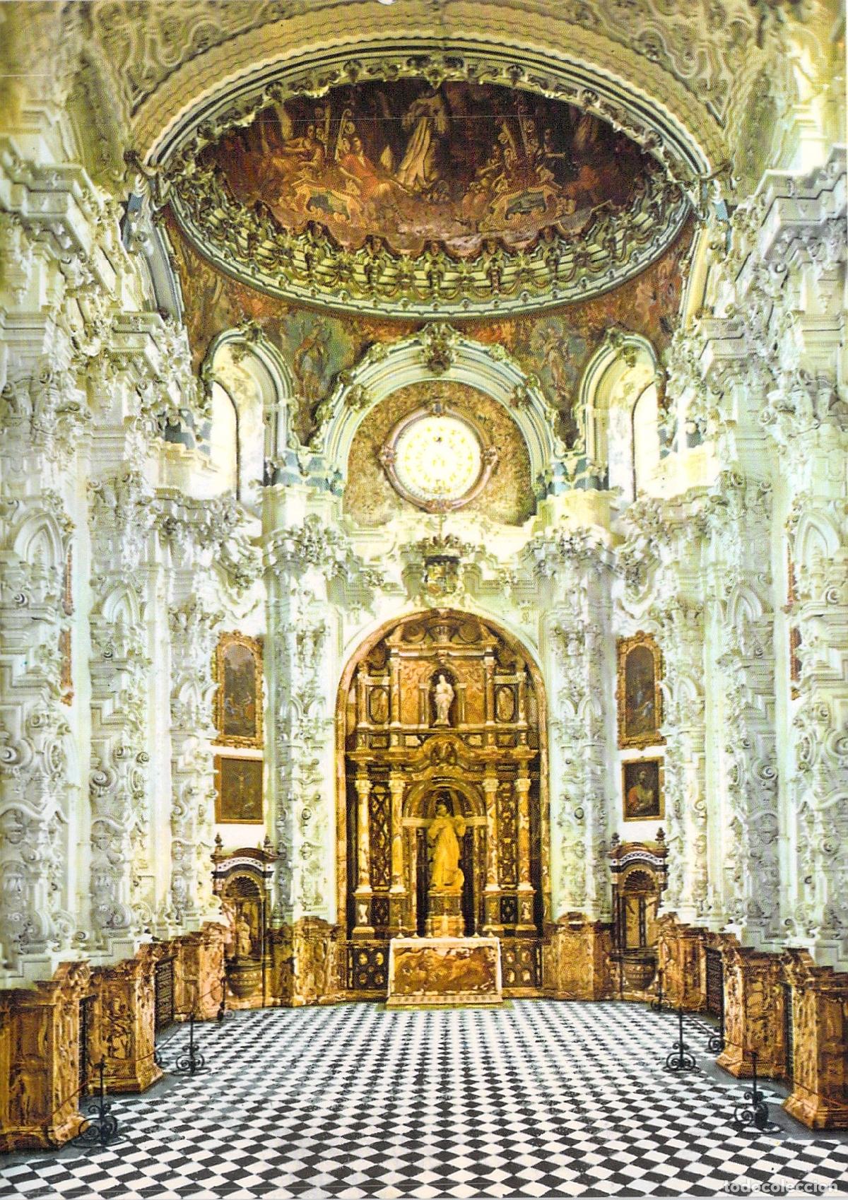 Postales: Postal Sacrist&iacute;a de La Cartuja en Granada, Ediciones Arribas
