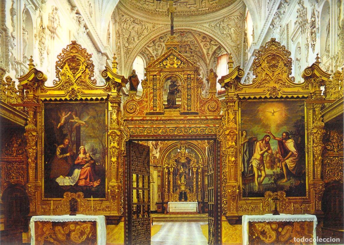 Postales: Postal de la Cartuja de Granada, Pinturas de S&aacute;nchez Cot&aacute;n