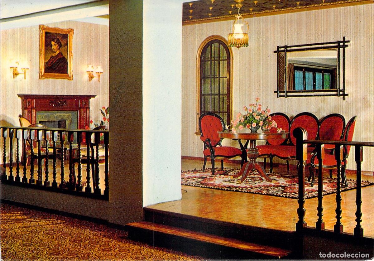 Postales: Postal Hotel B&eacute;cquer Sal&oacute;n Rom&aacute;ntico Sevilla