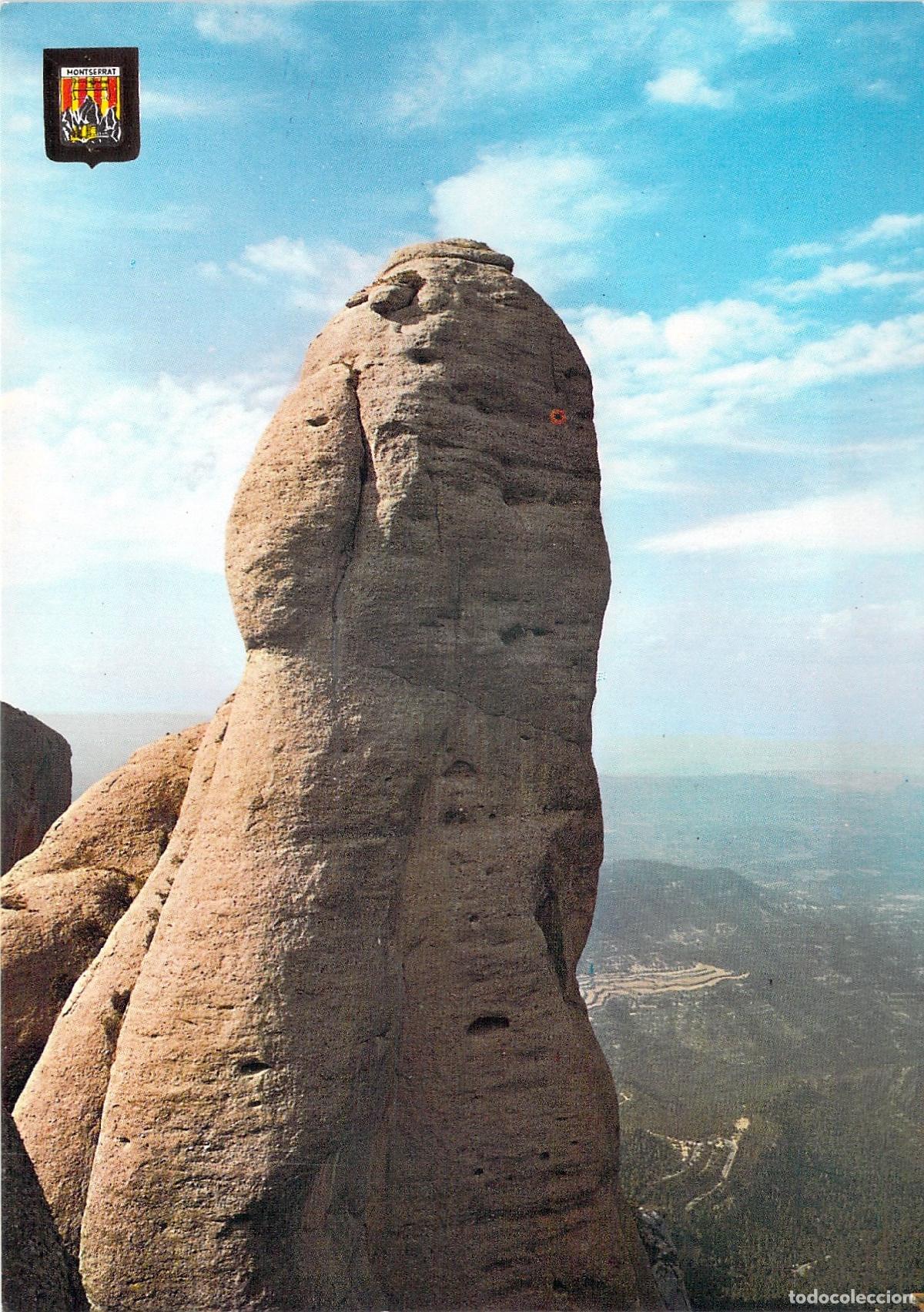 Postales: Postal de Montserrat - Roca Bola de la Parti&oacute;