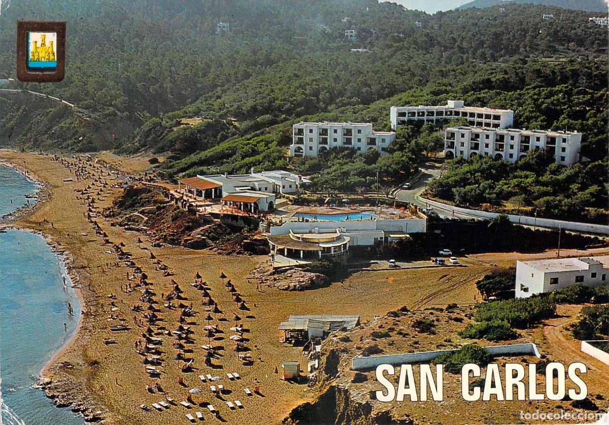 Postales: Postal de San Carlos Ibiza Playa Es Figueral