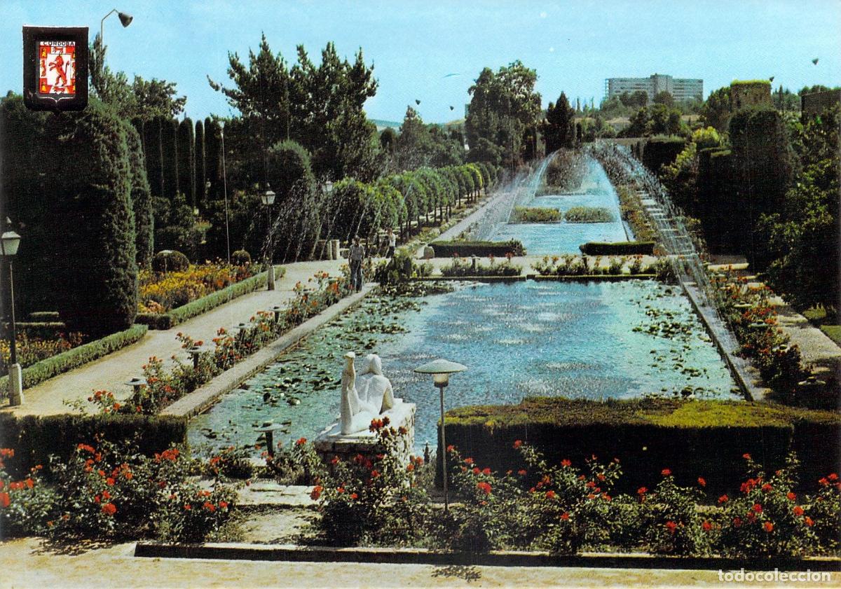 Postales: Postal Alc&aacute;zar de los Reyes Cristianos de C&oacute;rdoba con Estanque y Ninfa