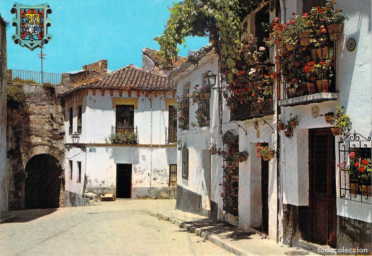 Postales: Postal de Granada - Calle T&iacute;pica del Barrio del Albaic&iacute;n