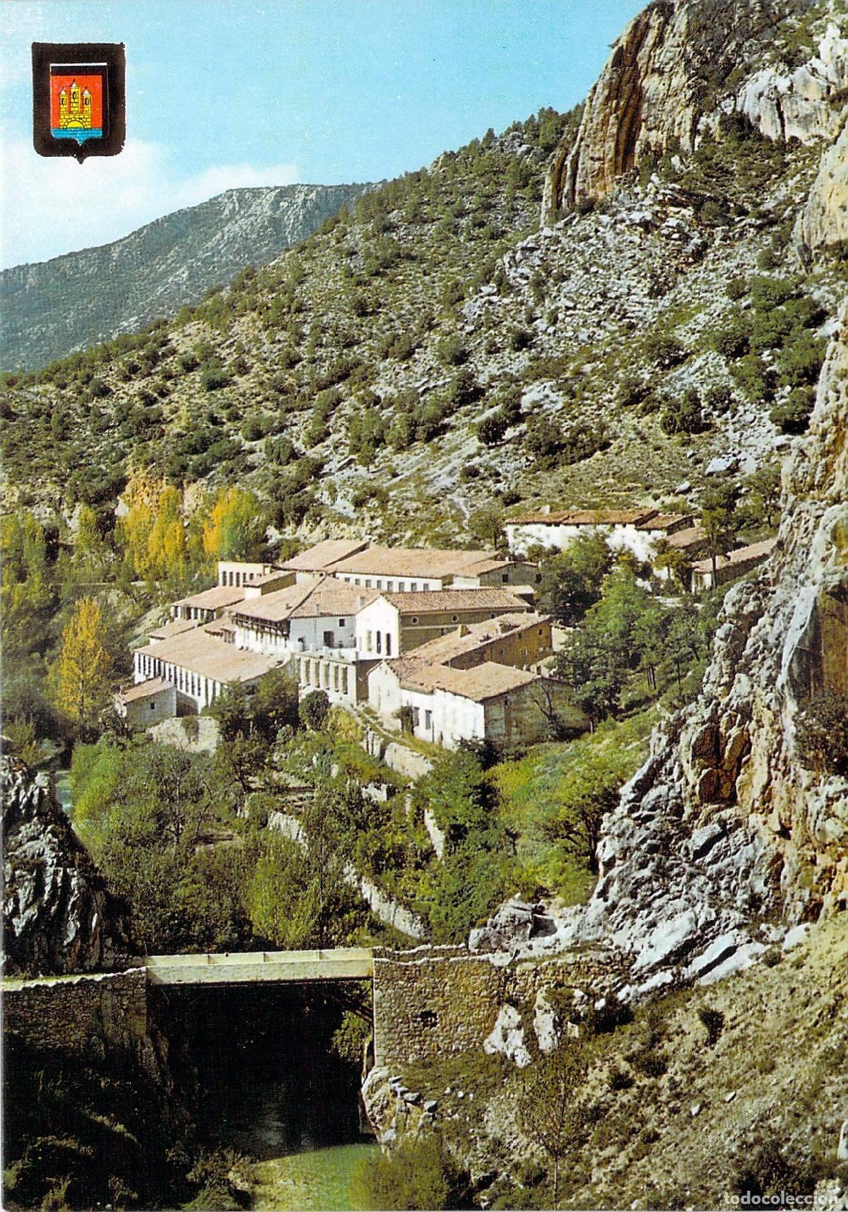 Postales: Postal de Villarluengo, Teruel - Hostal de la Trucha y Paisaje