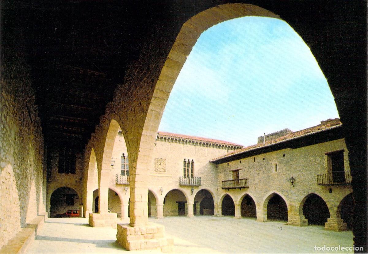 Postales: Postal Plaza Cristo Rey de Cantavieja Teruel