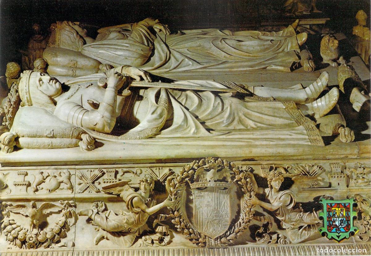 Postales: Postal Sepulcro de los Reyes Cat&oacute;licos en Capilla Real de Granada