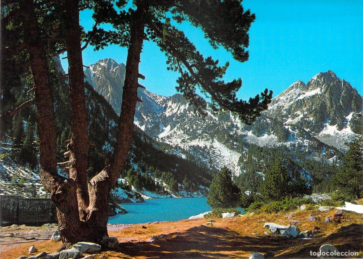 Postales: Postal del Lago San Mauricio en el Pirineo Central