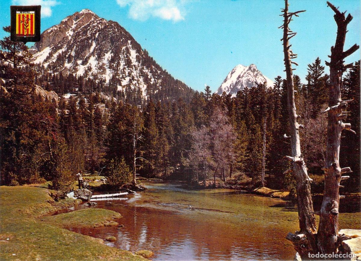 Postales: Postal Parque Nacional de Aig&uuml;estortes Vall de Bo&iacute; Lleida