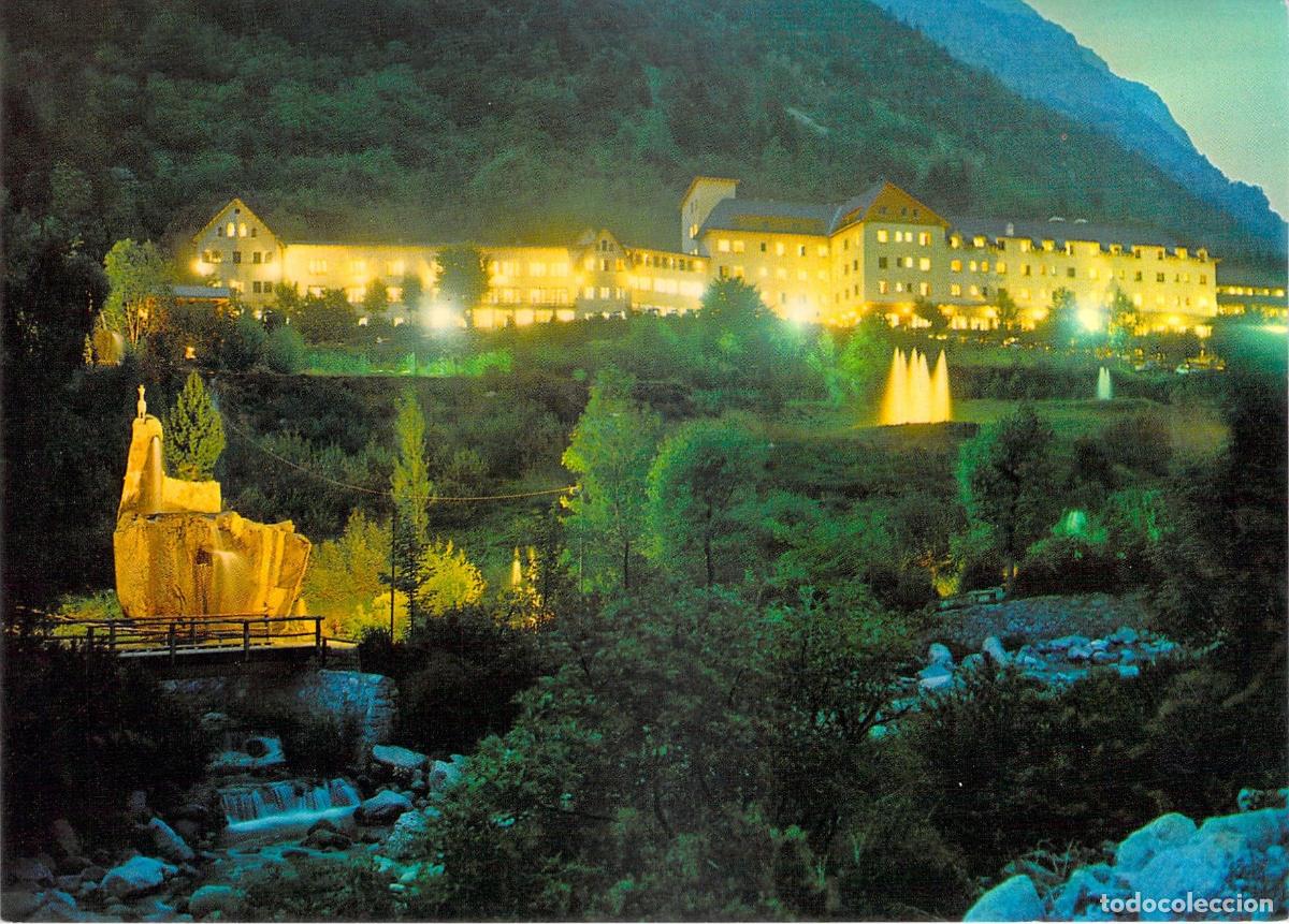 Postales: Postal Gran Balneario de Caldas de Boh&iacute;, Hotel El Manantial, Pirineos