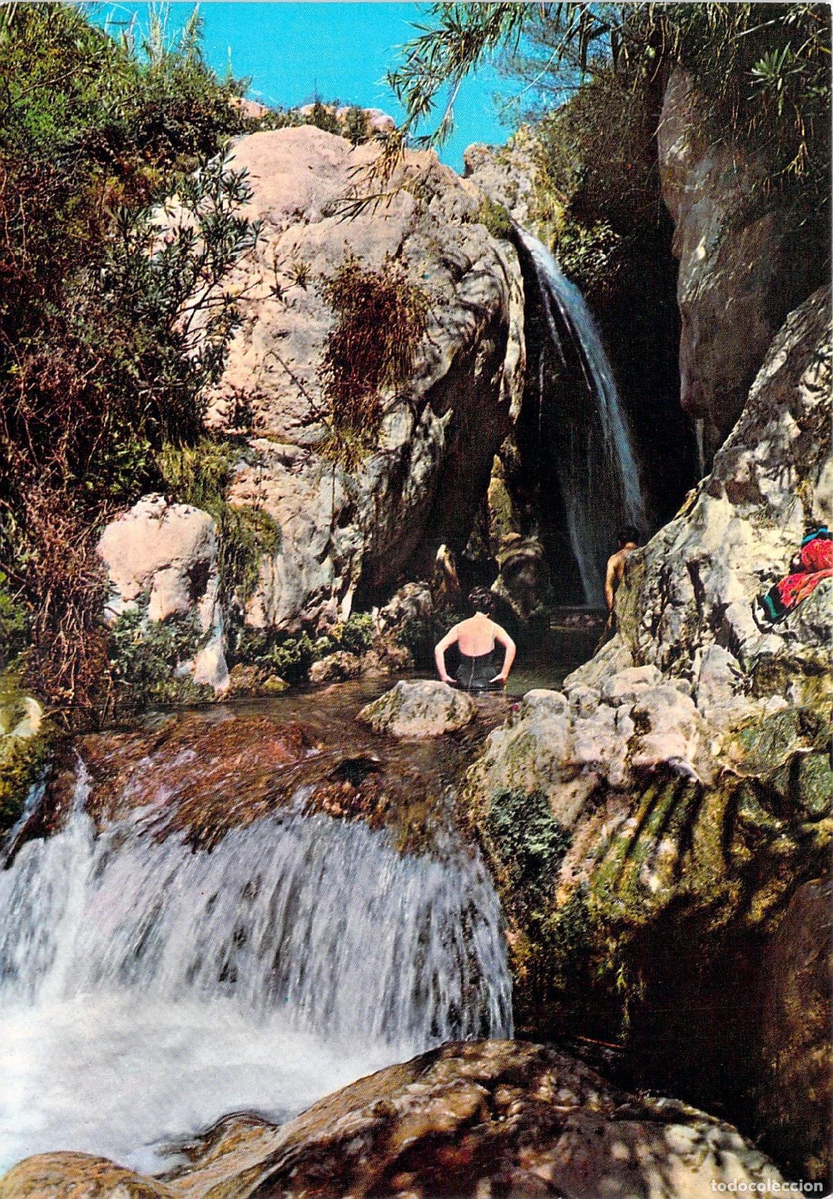Postales: Postal de las Cascadas del Algar en Callosa de Ensarri&aacute;, Alicante