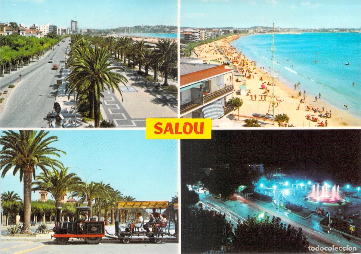 Postales: Postal de Salou Costa Dorada con Vistas de la Villa