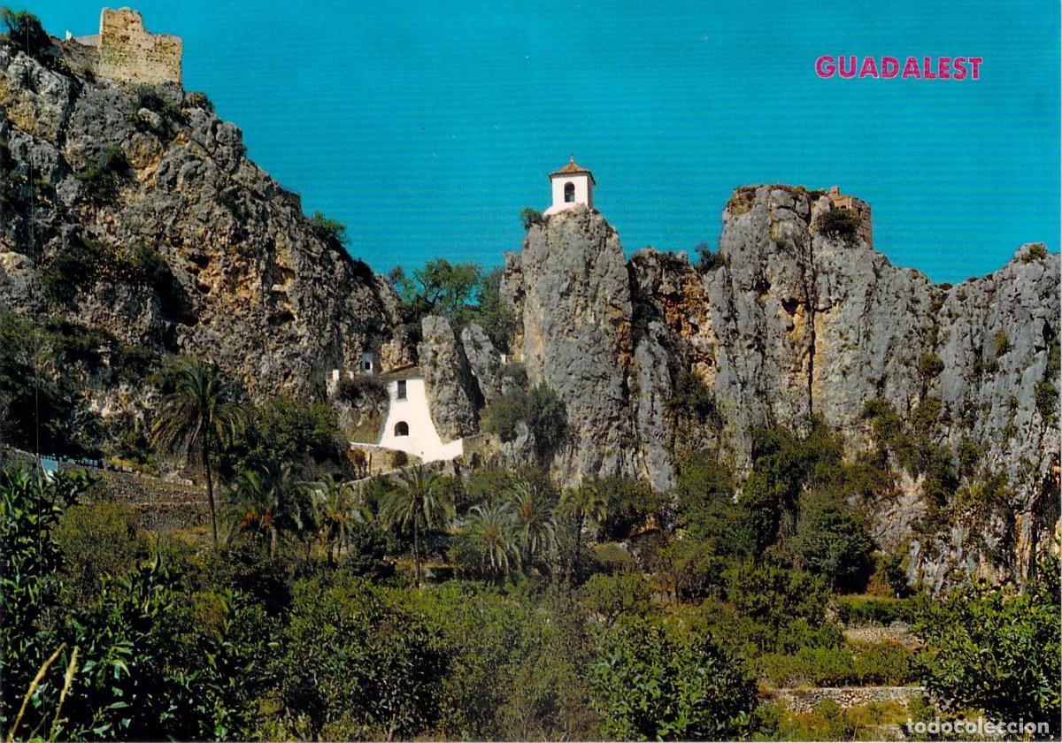 Postales: Postal de la Vista Pintoresca del Castell de Guadalest, Alicante