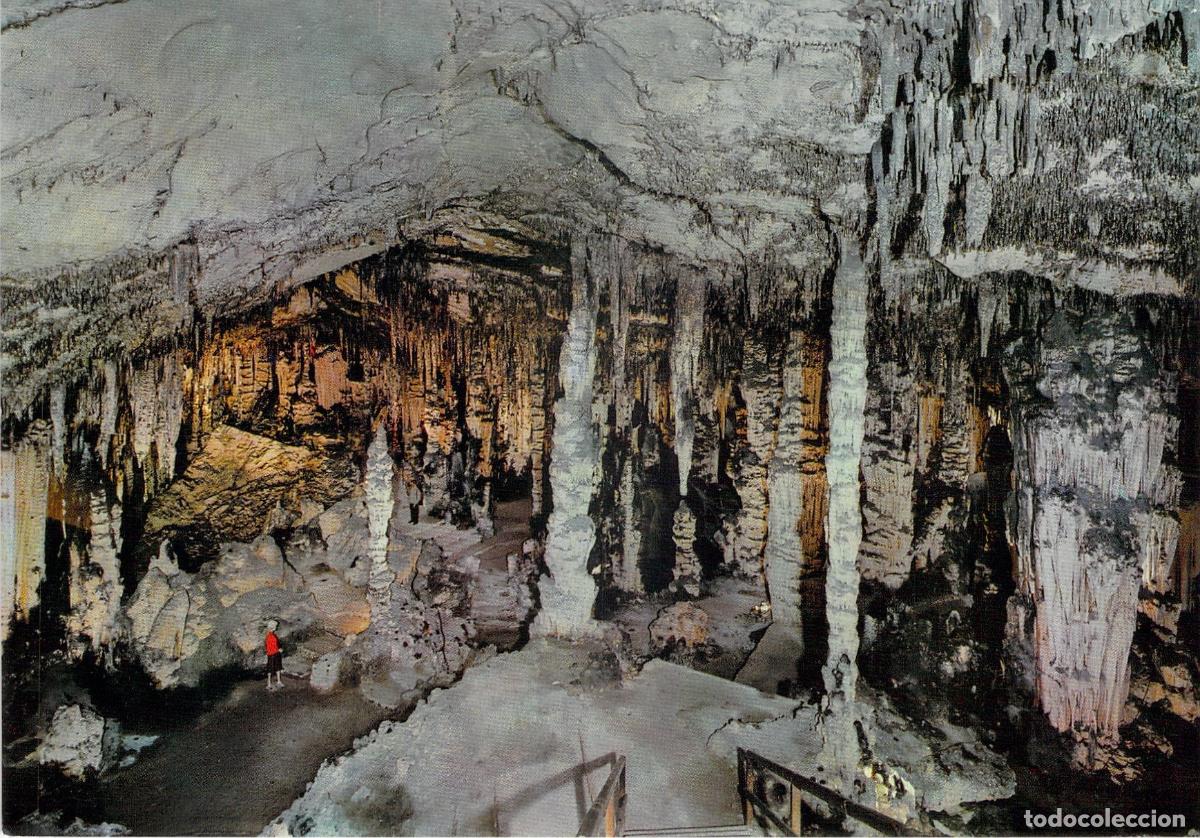 Postales: Postal de la Cueva de Art&aacute;, Vest&iacute;bulo, Mallorca