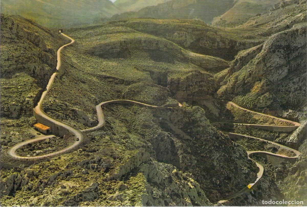 Postales: Postal de la Carretera de Sa Calobra, Mallorca, Baleares