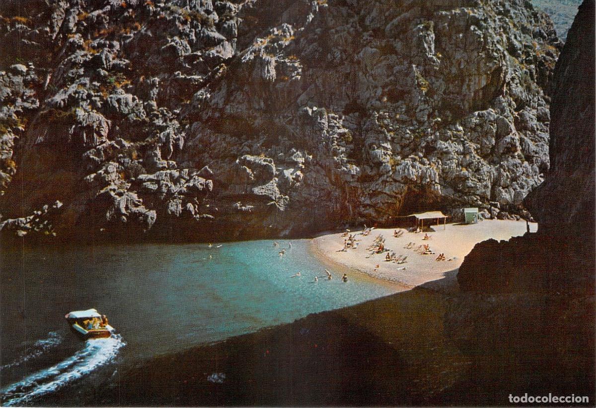 Postales: Postal de Sa Calobra y Torrente de Pareis, Mallorca