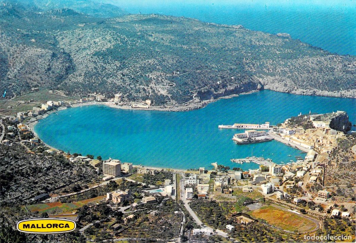 Postales: Postal de Mallorca - Vista A&eacute;rea del Puerto de S&oacute;ller