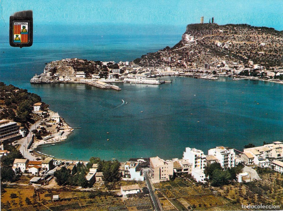 Postales: Postal Puerto de S&oacute;ller Mallorca Vista A&eacute;rea
