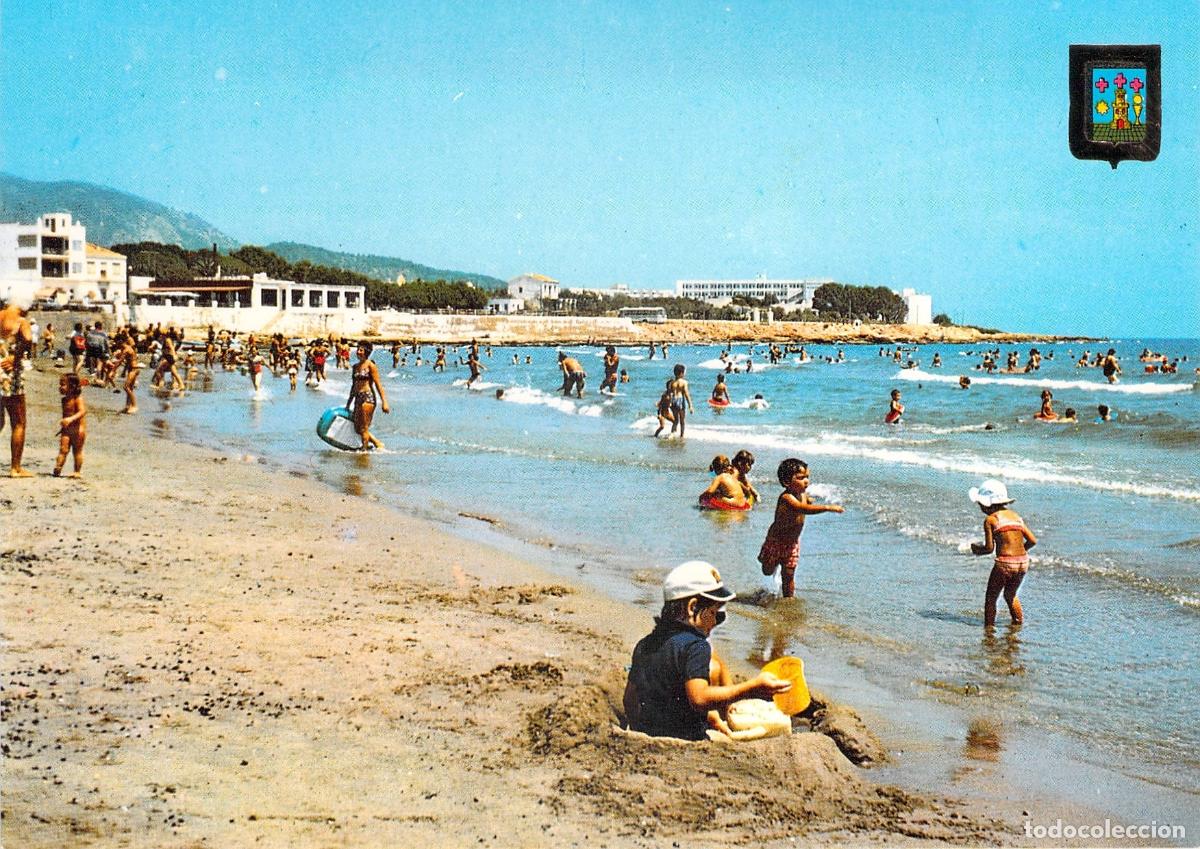 Postales: Postal de la Playa de Alcoceber en Alcal&aacute; de Chivert